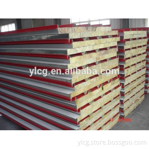 high quality rock wool sandwich panel